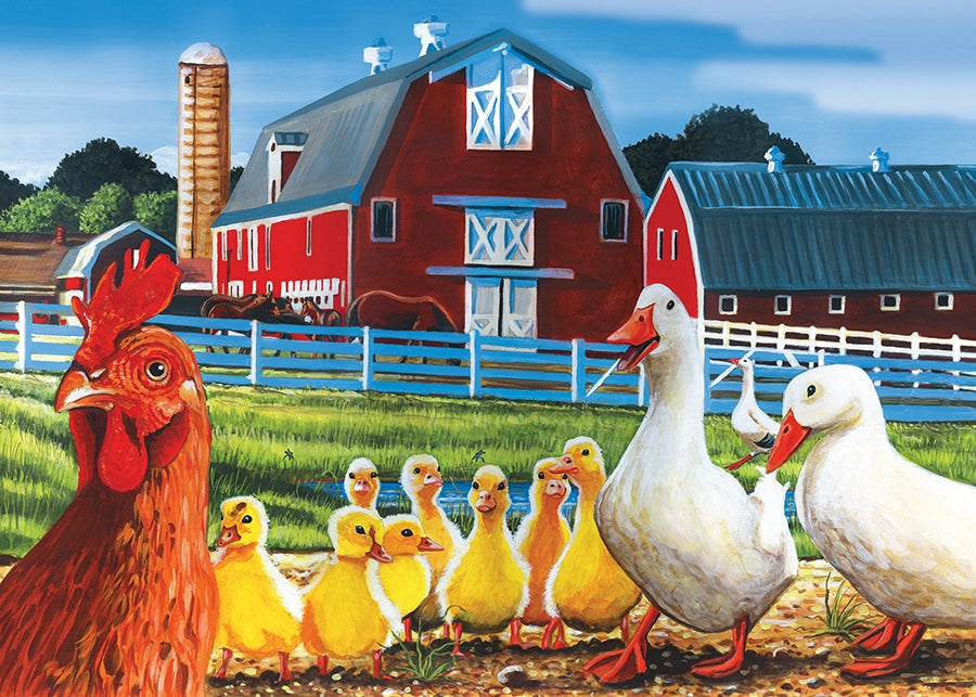 Dwight's Ducks 35PC Tray Puzzle image 0